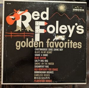 Red Foley's Golden Favorites Vintage Vinyl Record